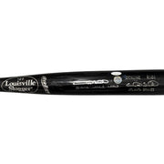 Gary Sheffield Signed Game Used 2003 Louisville Slugger Black Bat JSA COA Braves0