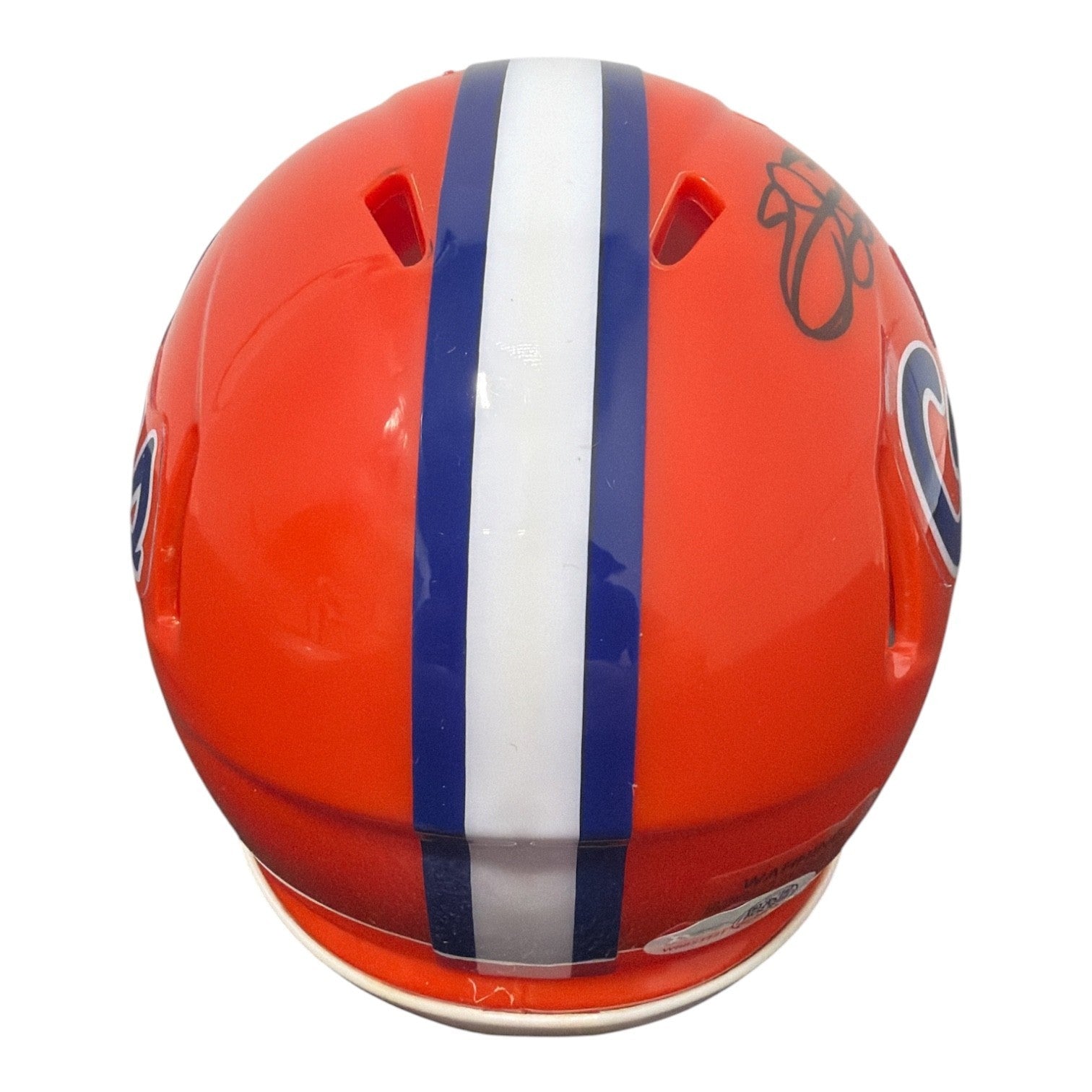 Emmitt Smith Signed Florida Gators Speed Mini Helmet JSA COA2