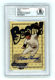 Goose Gossage 2024 Hits Memorabilia BOOM Super #1/1 Signed BGS BAS Auto Yankees0