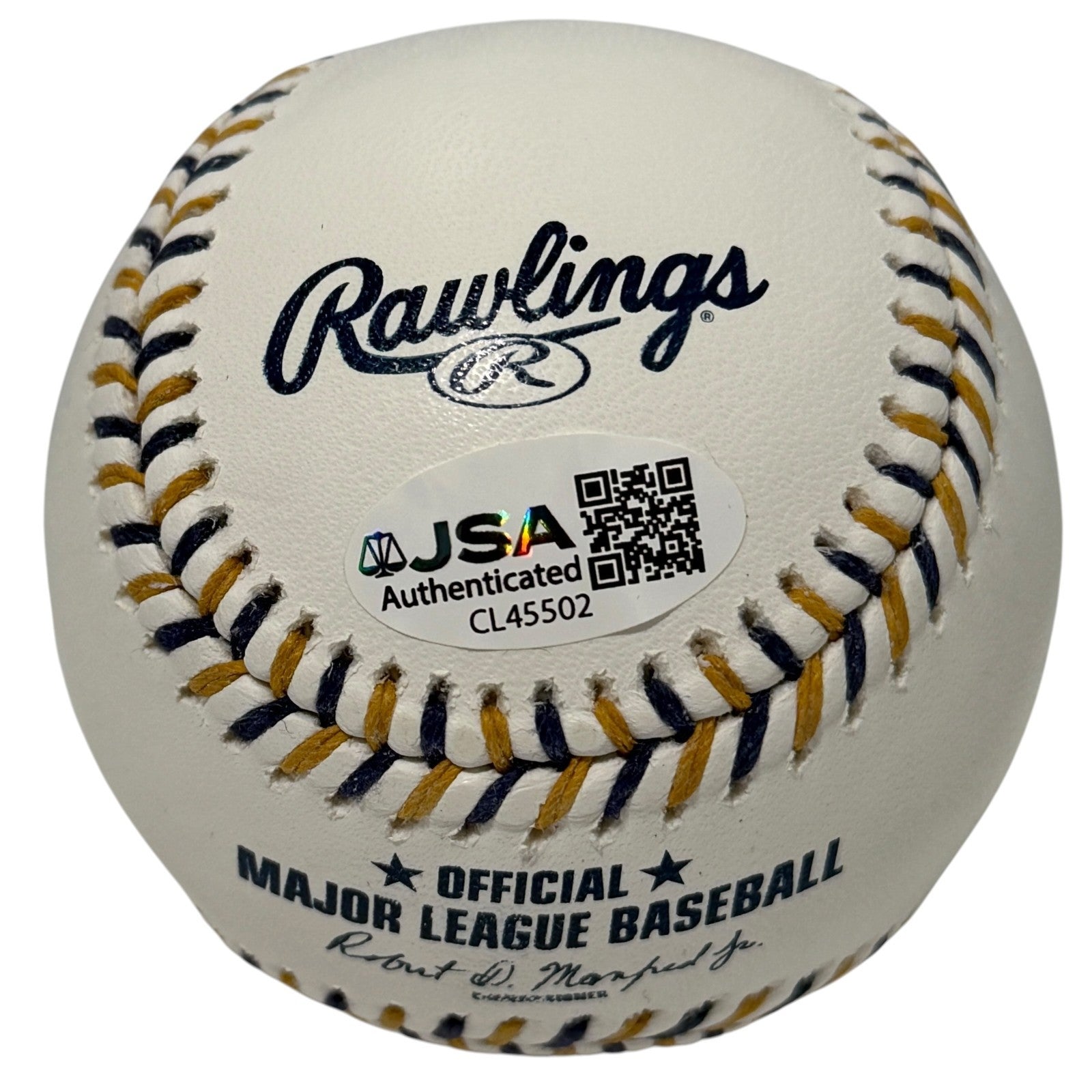 Jett Williams Signed Autographed Brewers Logo Baseball w/ Brew Crew JSA COA1