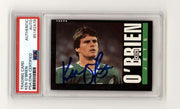 Ken O'Brien 1985 Topps #346 Rookie RC Signed PSA Authentic Auto New York Jets0