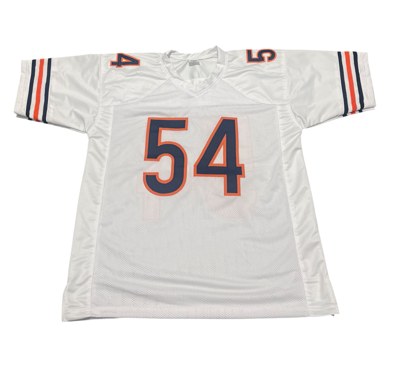 Brian Urlacher Signed Chicago Bears Custom Jersey w/ HOF 18 Beckett Wit BAS COA2