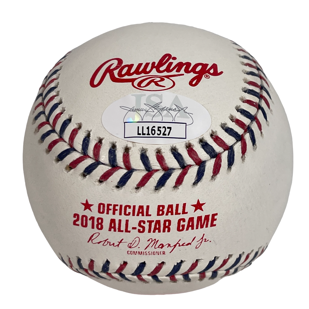 Max Scherzer Signed 2018 All Star Game ROMLB Baseball JSA COA Nationals A1