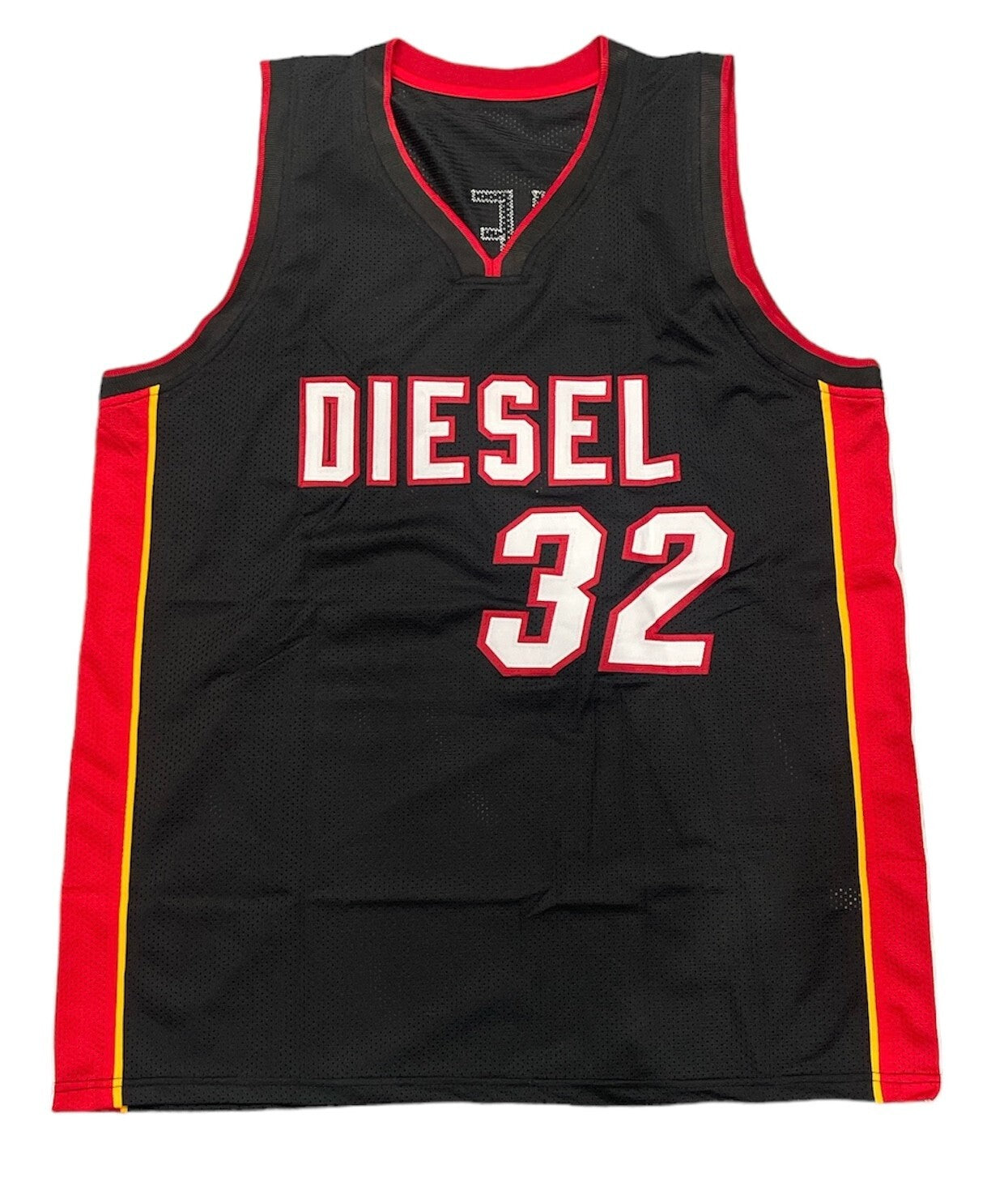 Shaquille O'Neal Signed Diesel Miami Custom Jersey Beckett Witness BAS COA2
