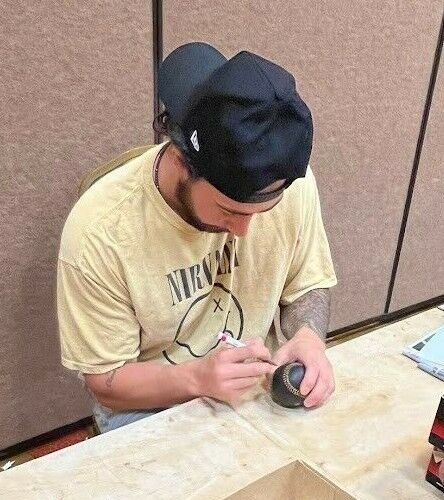 Jonathan India Signed 2021 NL ROY Black ROMLB Baseball PSA ITP HOLO COA Royals3