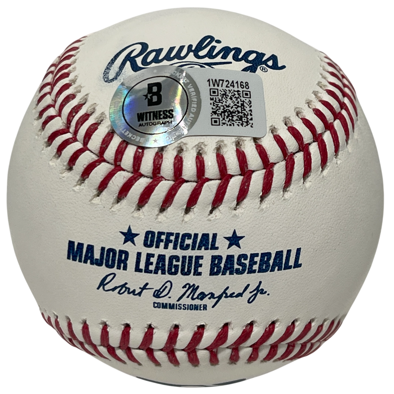 Derrek Lee Signed ROMLB Baseball w/ 3 Inscriptions Beckett Witness BAS COA1