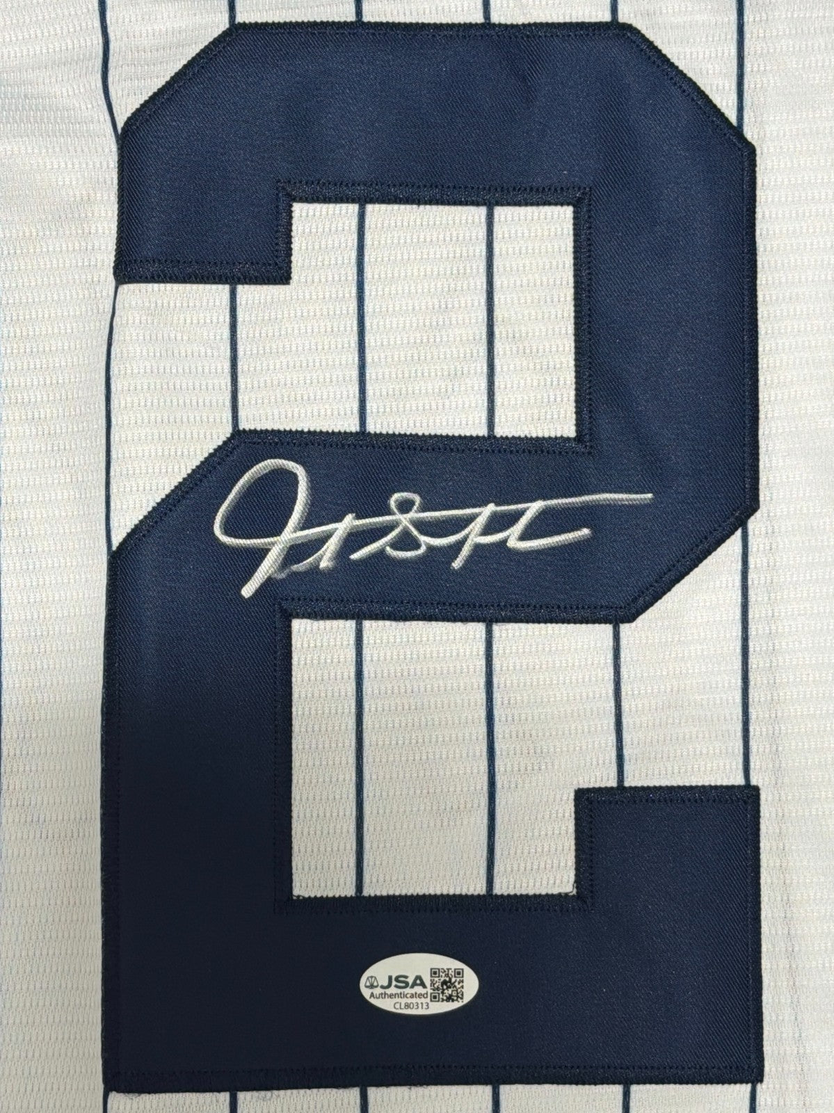 Giancarlo Stanton Signed New York Yankees Custom Replica Jersey JSA COA Mike1