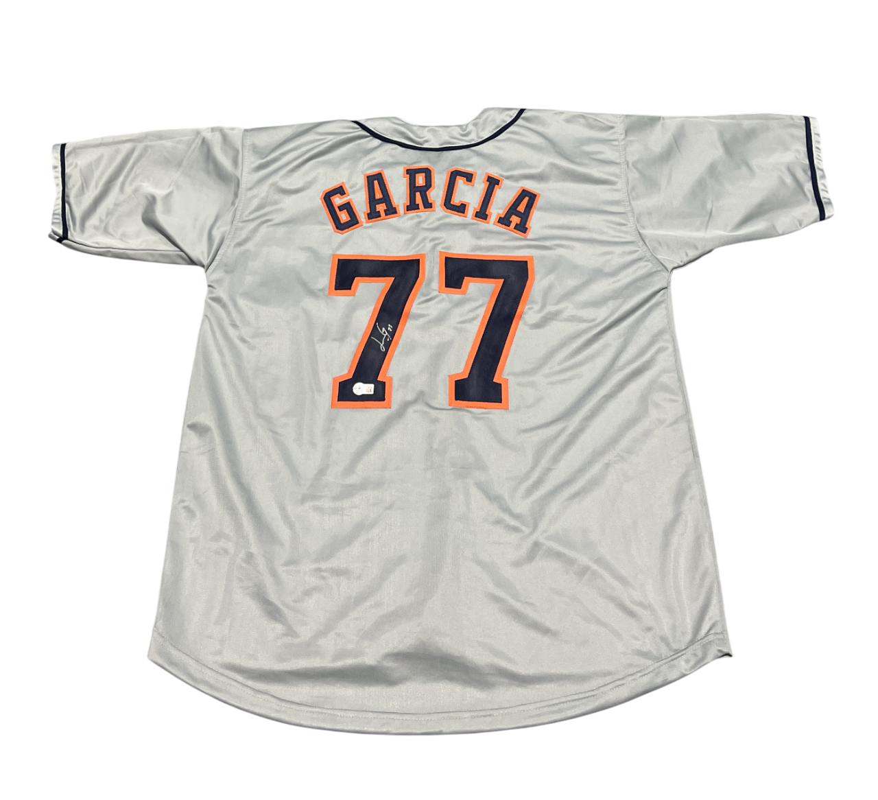 Luis Garcia Signed Houston Astros Custom Jersey Beckett Witness BAS COA0