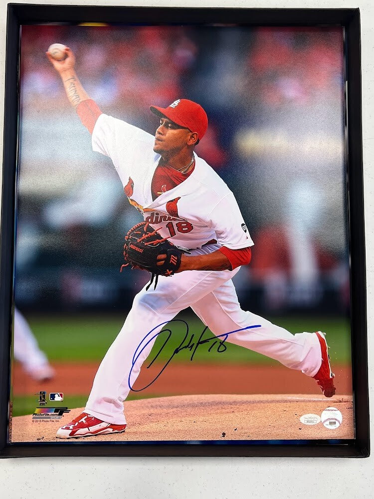 Carlos Martinez Signed Autographed 16x20 Photo JSA COA St Louis Cardinals 0
