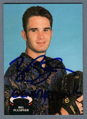 Bill Pulsipher Signed 1992 Topps Stadium Club RC w/ Generation K  LSCM COA Mets0