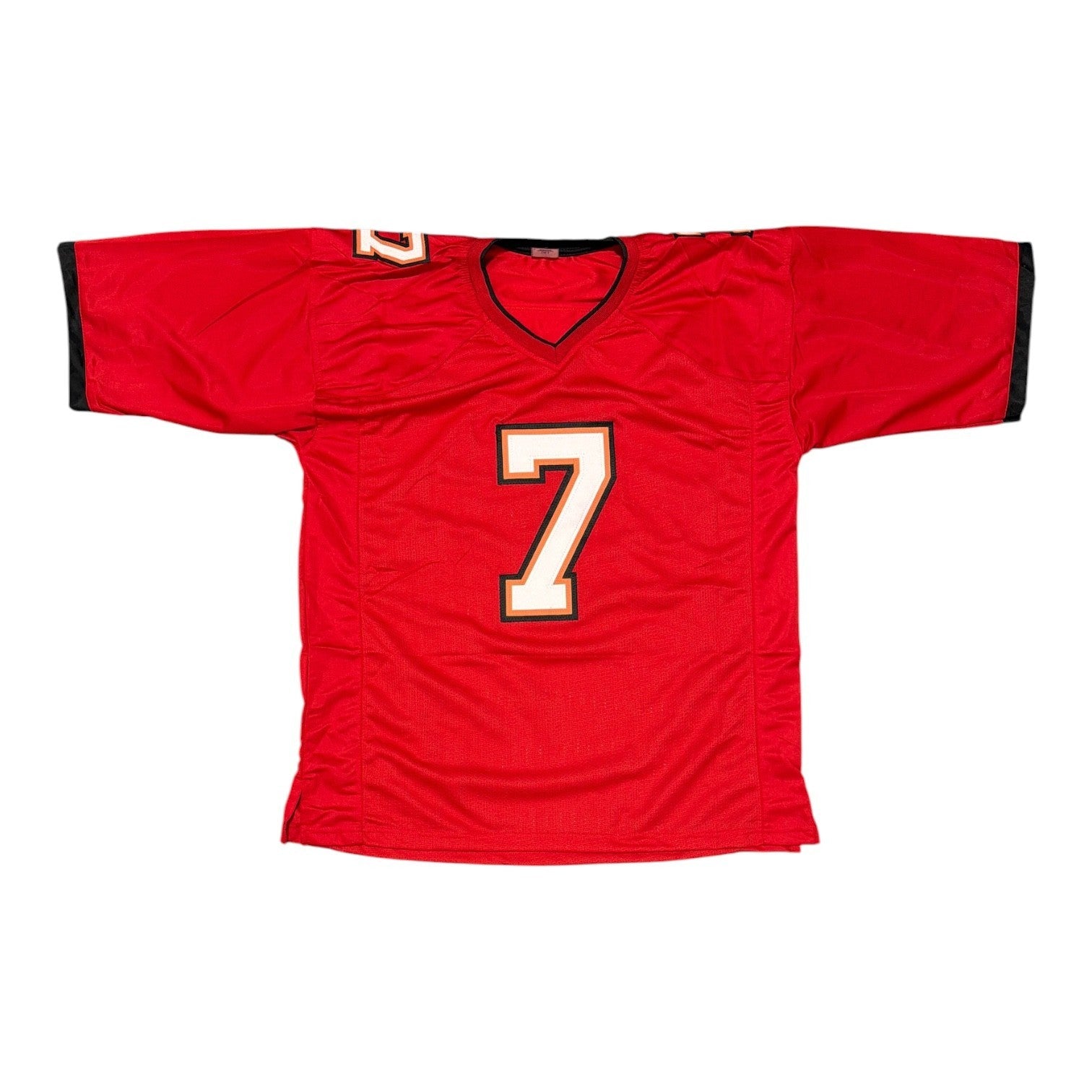 Bucky Irving Signed Tampa Bay Buccaneers Red Custom Jersey JSA Witness COA2