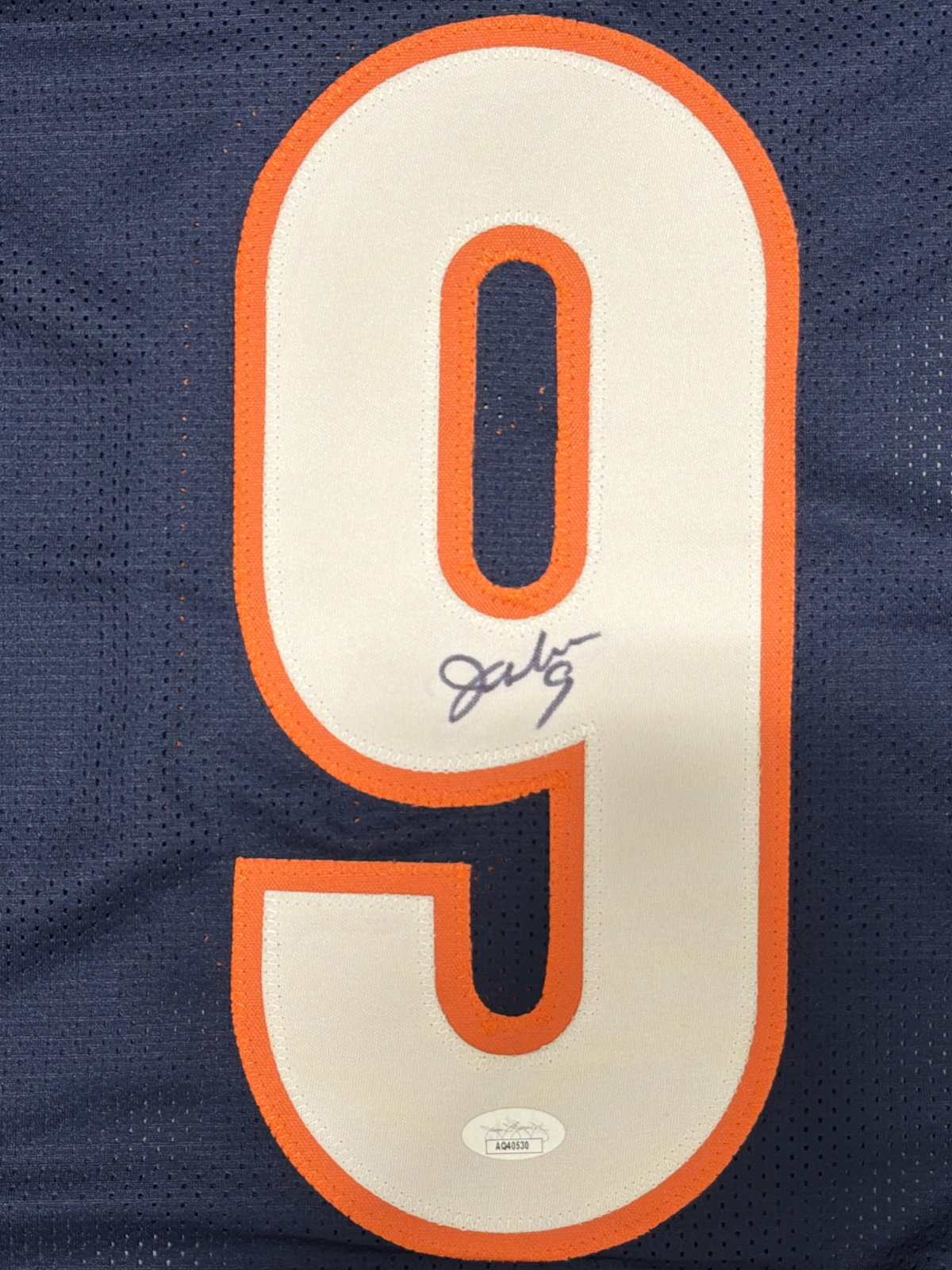 Jim McMahon Signed Autographed Chicago Bears Custom Jersey JSA COA1