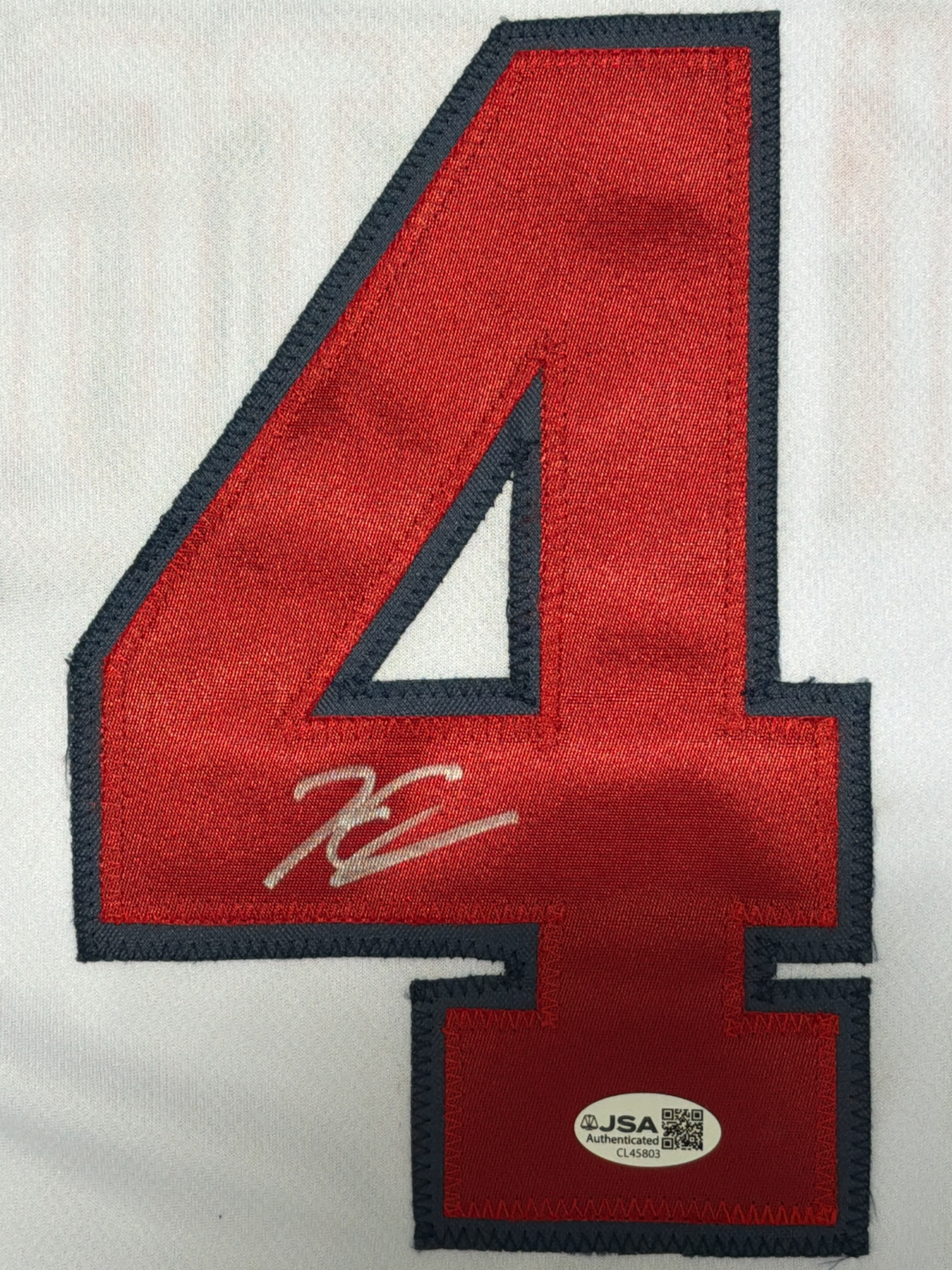 Josiah Gray Signed Autographed Washington Nationals Custom Jersey JSA COA1