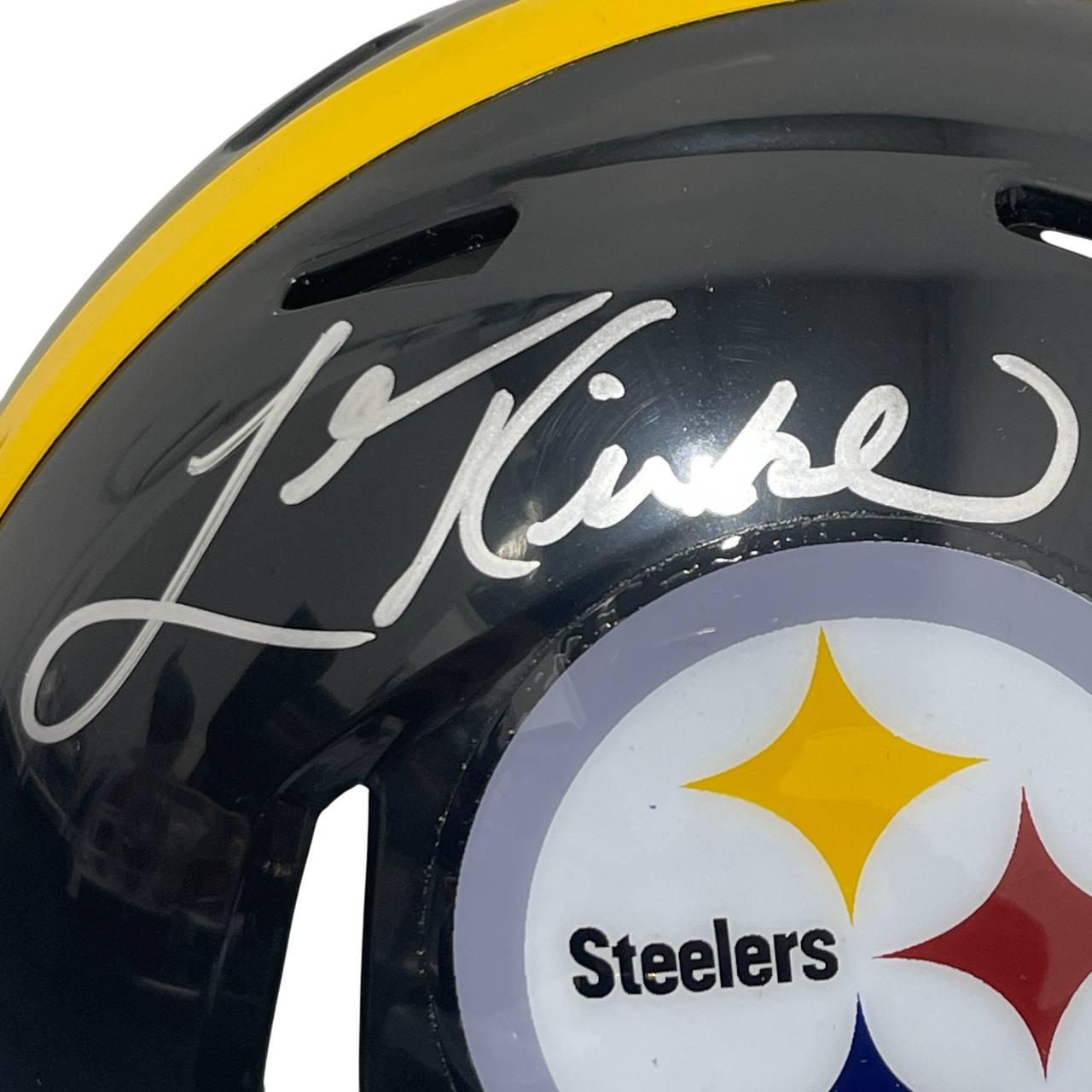 Levon Kirkland Signed Pittsburgh Steelers Speed Mini Helmet Beckett Wit BAS COA1