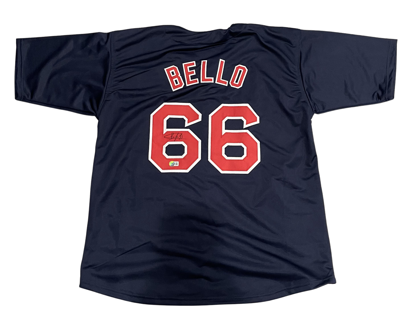 Brayan Bello Signed Boston Red Sox Custom Jersey Beckett Witness BAS COA0