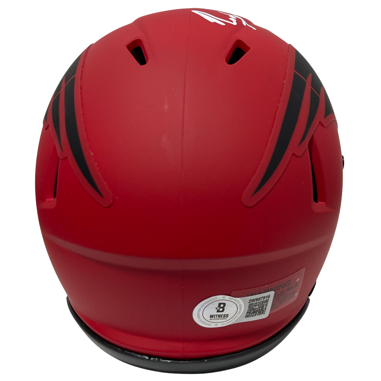 Rodney Harrison Signed New England Patriots Rave Mini Helmet Beckett Wit BAS COA2