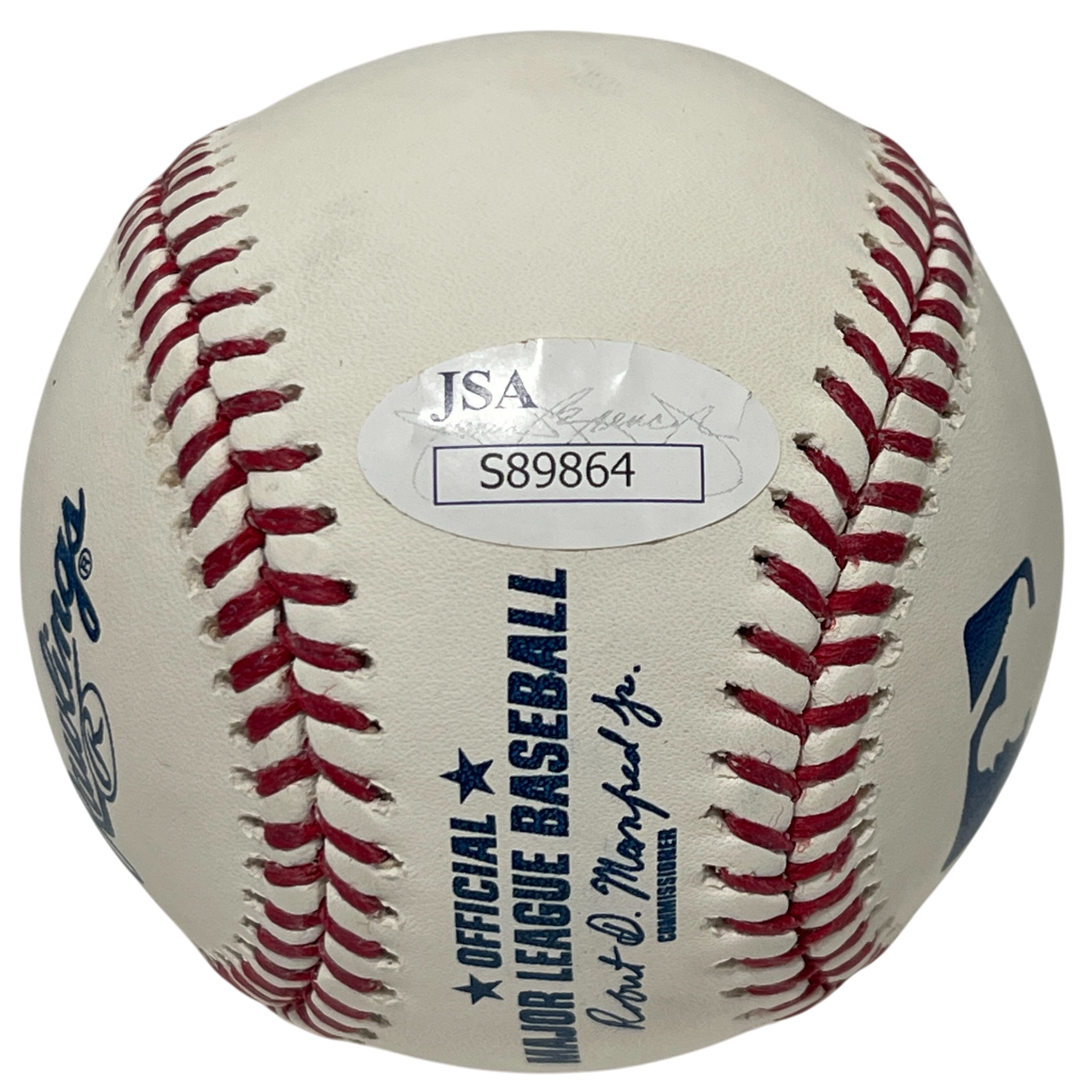 Corey Ray Signed Autographed Rawlings ROMLB Baseball JSA COA Brewers1