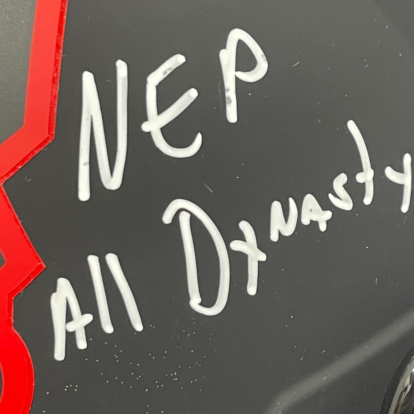 Rodney Harrison Signed Patriots Eclipse Full Size Helmet 2 Ins Beckett W BAS COA3