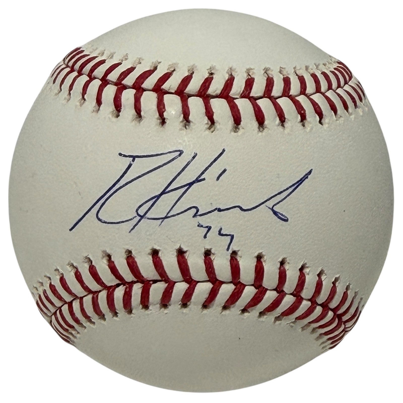 Rece Hinds Signed Autographed ROMLB Baseball Beckett BAS COA Cincinnati Reds0