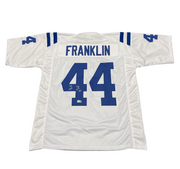 Zaire Franklin Signed Indianapolis Colts Custom Jersey Beckett Witness BAS COA0