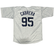 Oswaldo Cabrera Signed New York Yankees Custom Jersey Beckett Witness BAS COA0
