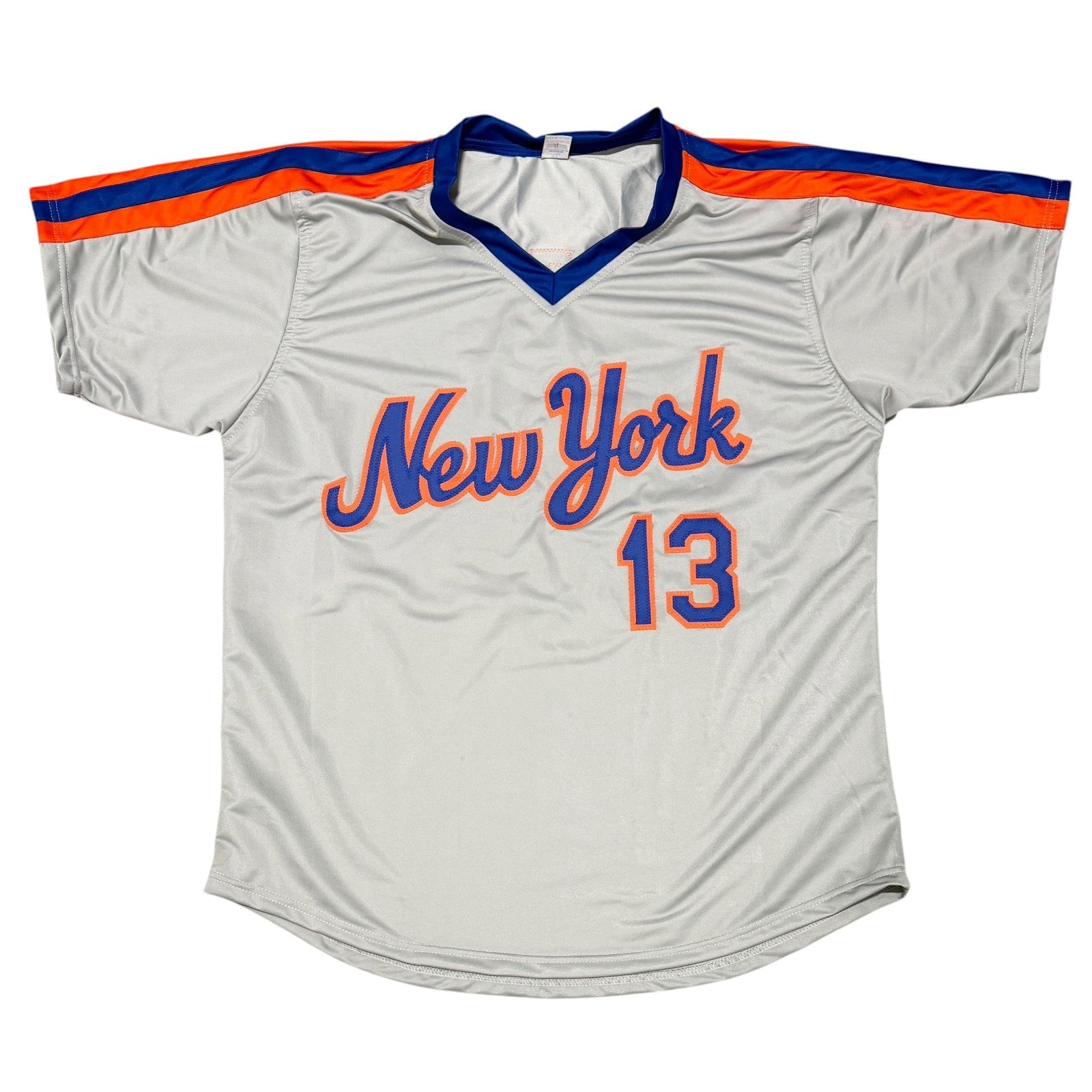Lee Mazzilli Signed New York Mets Custom Jersey w/ 86 WSC JSA Witness COA2