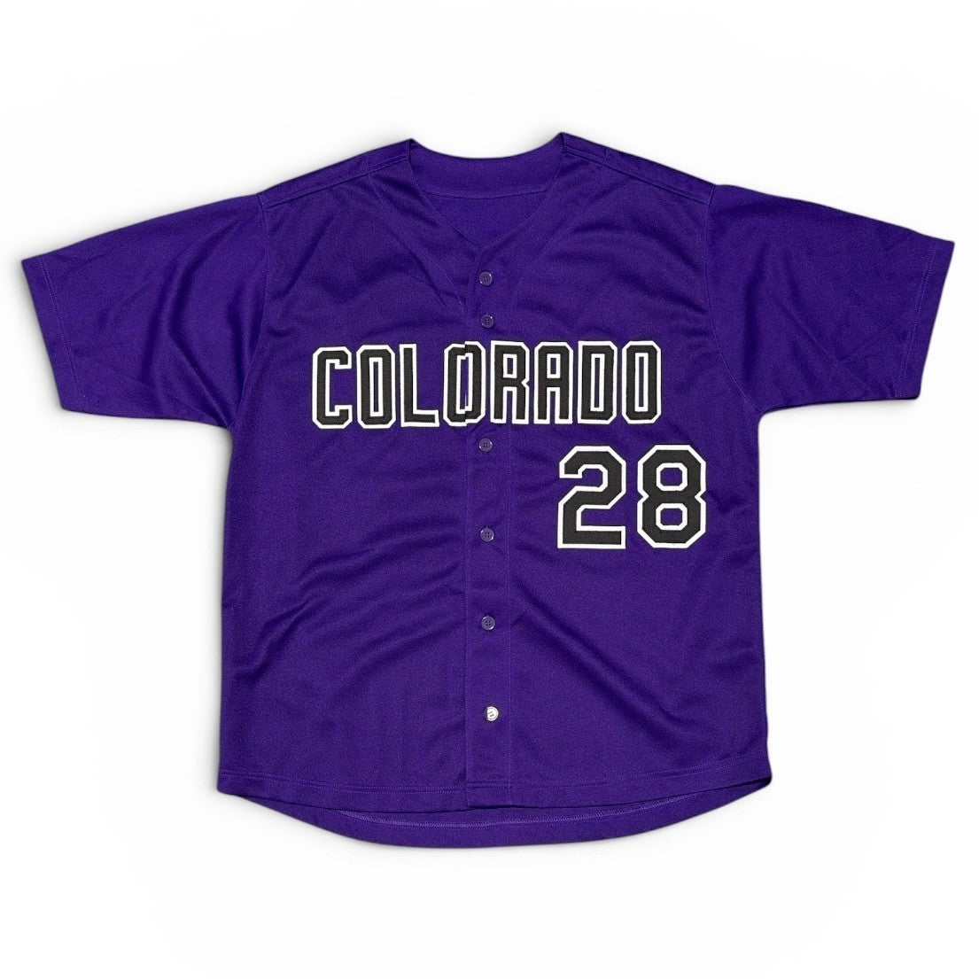 Nolan Arenado Signed Autographed Colorado Rockies Custom Jersey JSA COA2