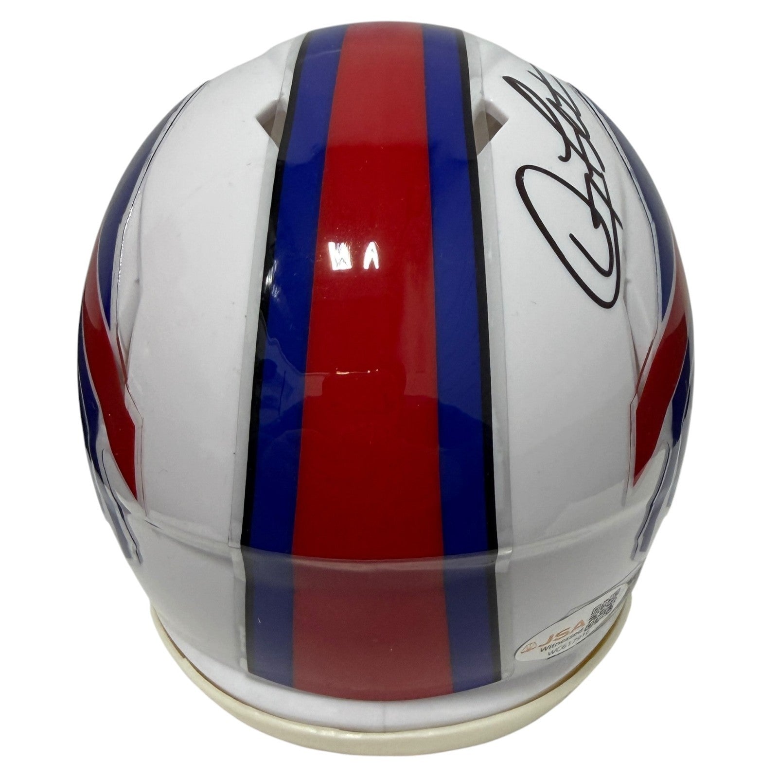 Doug Flutie Signed Autographed Buffalo Bills Speed Mini Helmet JSA Witness COA2