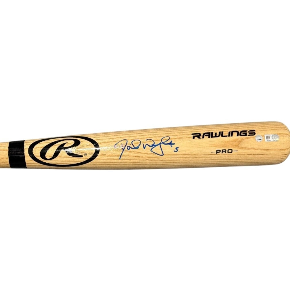 David Wright Signed Autographed Rawlings Big Stick Natural Bat STEINER + MLB COA0