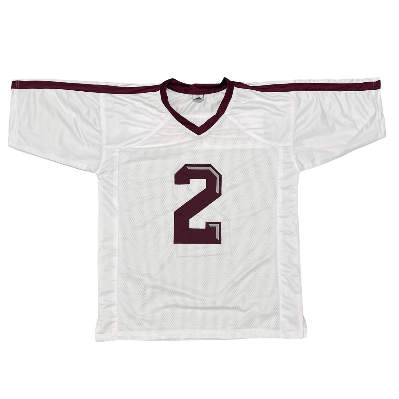 Johnny Manziel Signed Texas A&M Custom Jersey w/ 12 Heisman Beckett Wit BAS COA2