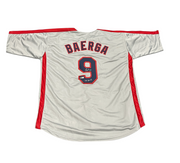 Carlos Baerga Signed Cleveland Custom Jersey w/ 3x All Star Beckett Wit BAS COA0