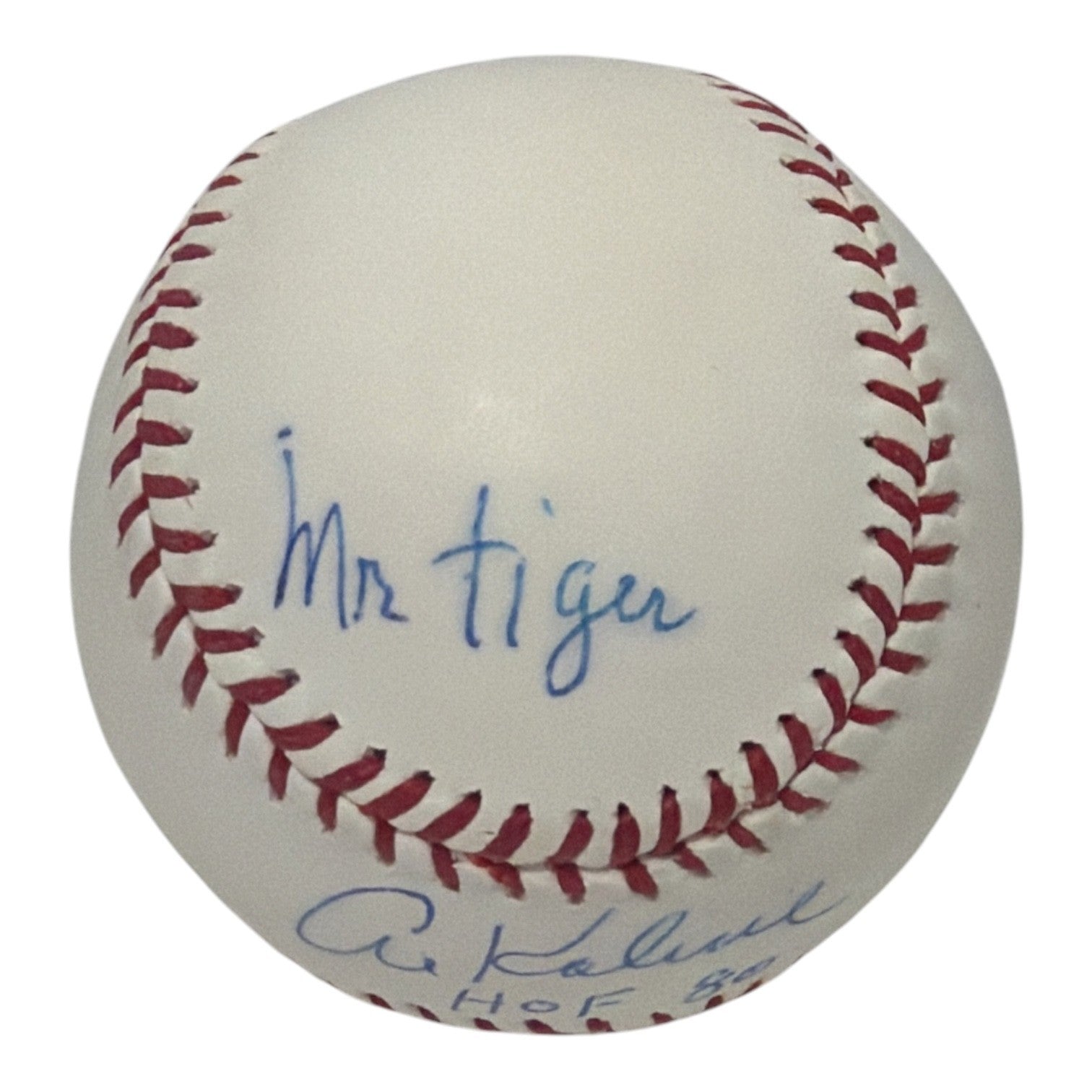 Al Kaline Signed Autographed ROMLB Baseball w/ 4x Ins STEINER COA Detroit Tigers1