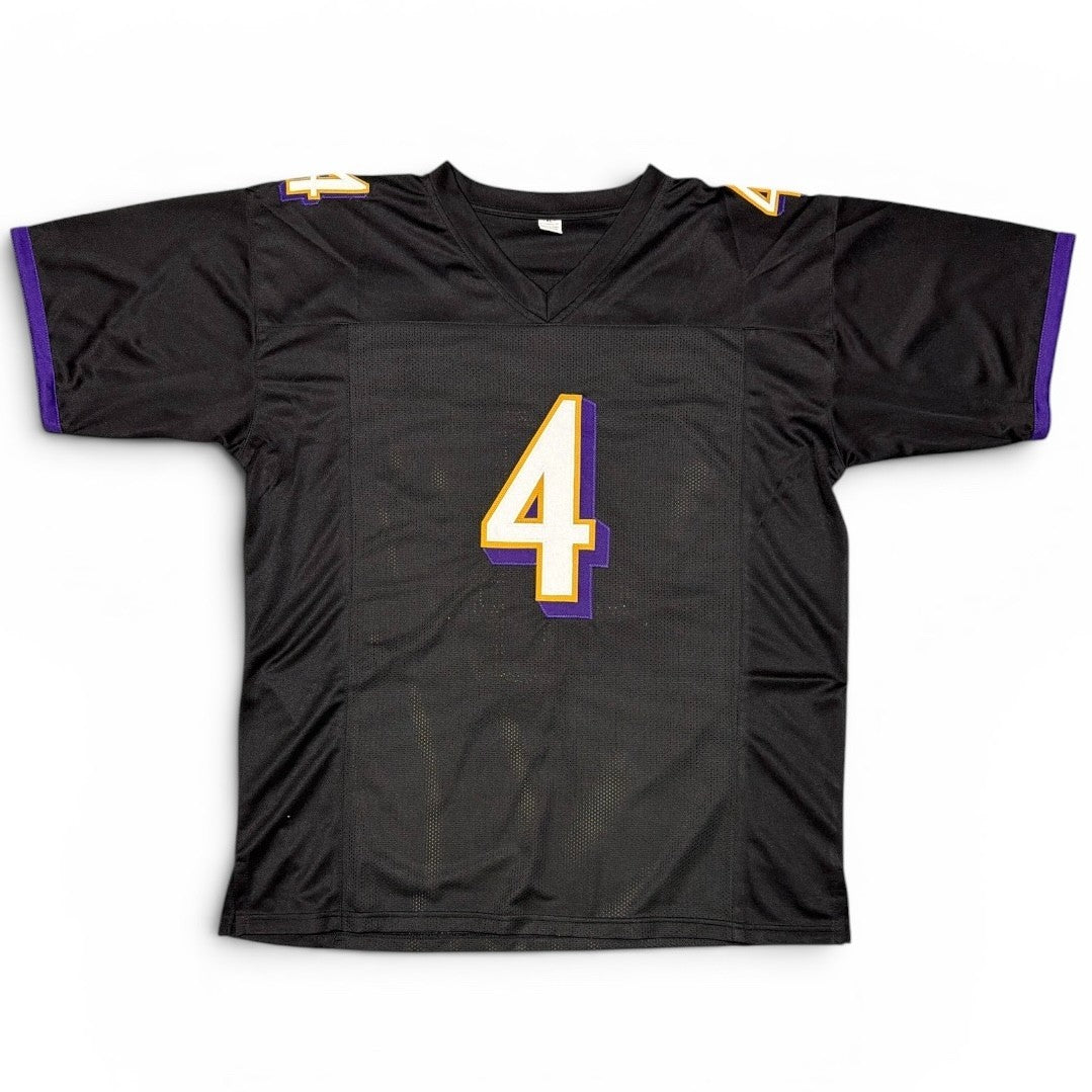 Zay Flowers Signed Baltimore Ravens Custom Jersey Beckett Witness BAS COA2