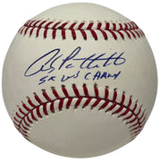 Andy Pettitte Signed Autographed ROMLB Baseball w/ 5x WS Champs JSA COA Yankees0