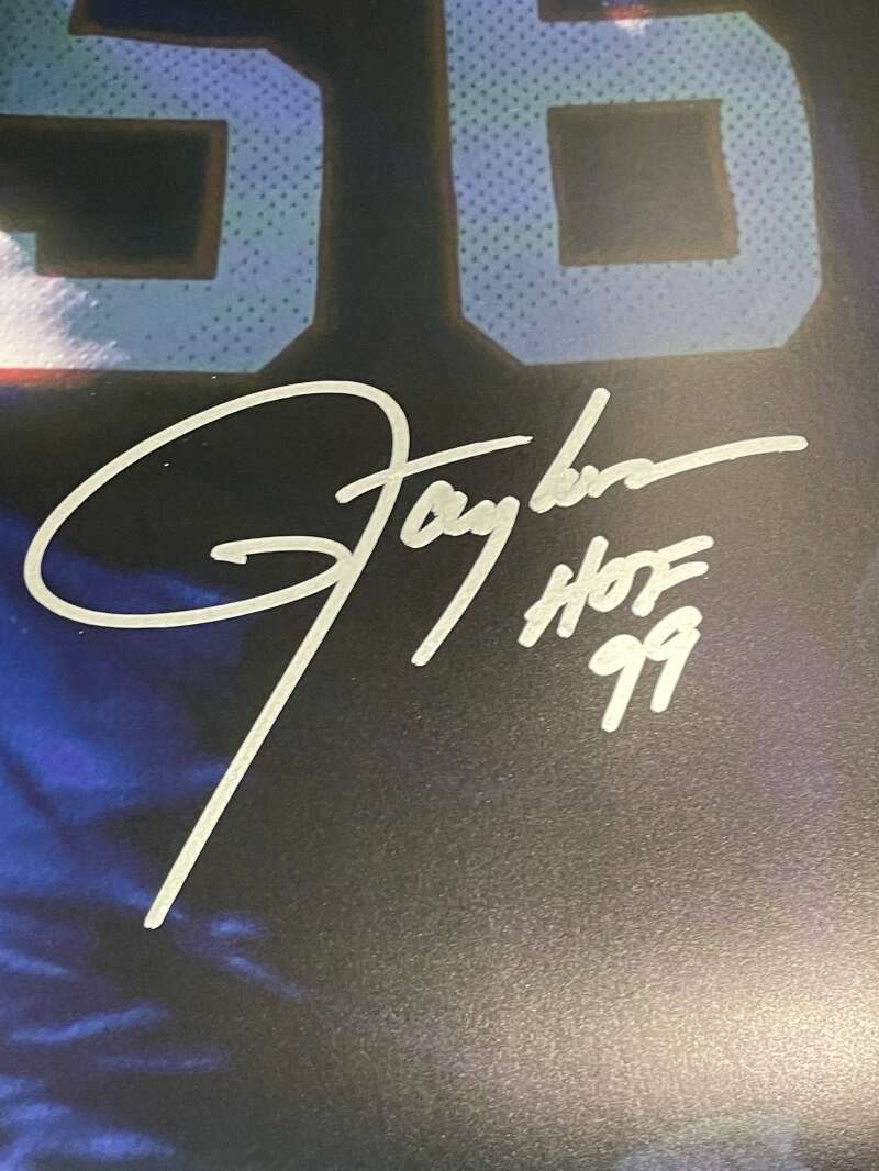 Lawrence Taylor Signed Auto Autographed 16x20 Photo Fanatics PSA COA HOF 991