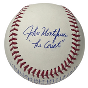John Montefusco Signed ROMLB Baseball w/ No Hitter Line Score PSA COA0