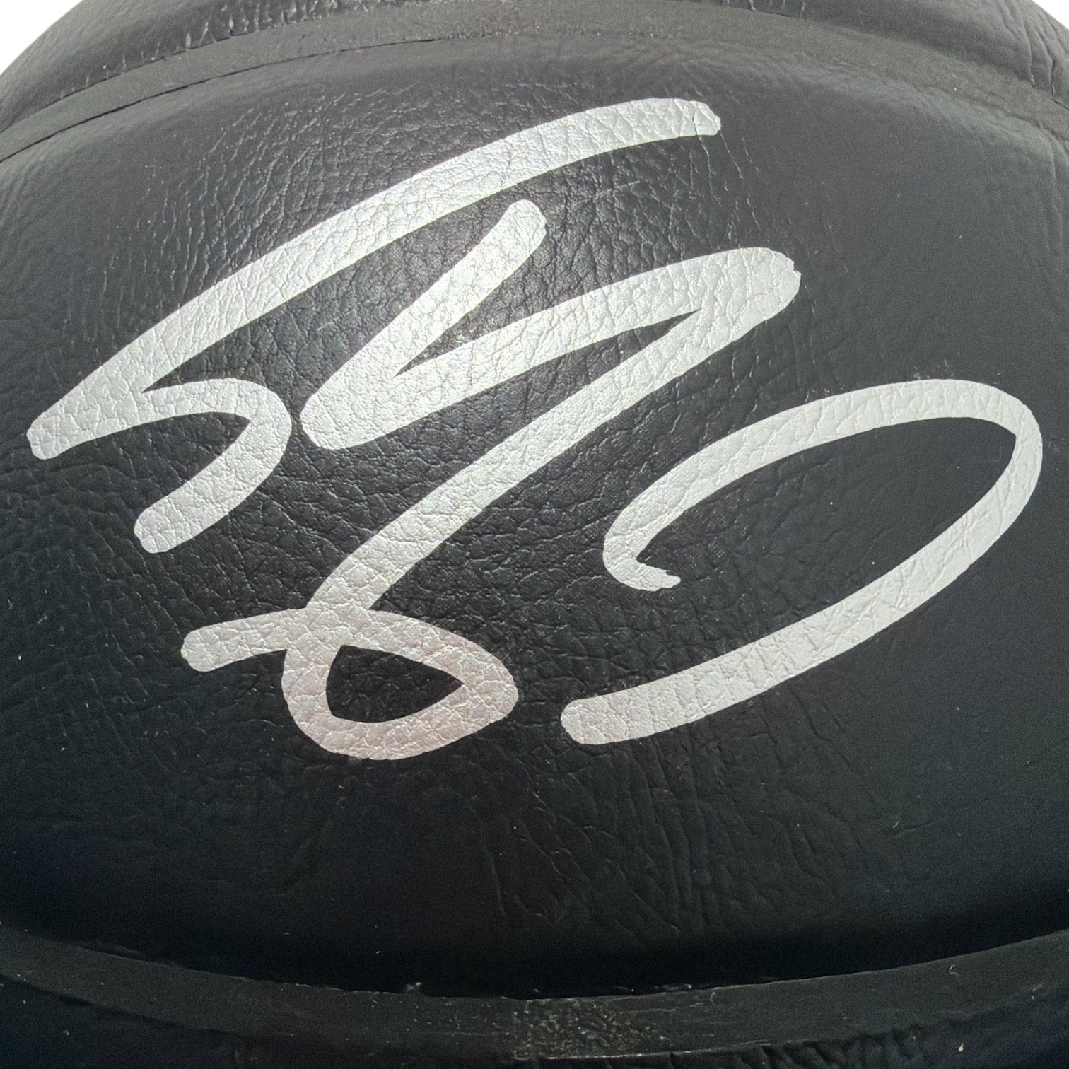 Shaquille O'Neal Signed Black Lakers Wilson Premiere NBA Basketball JSA Wit. COA1