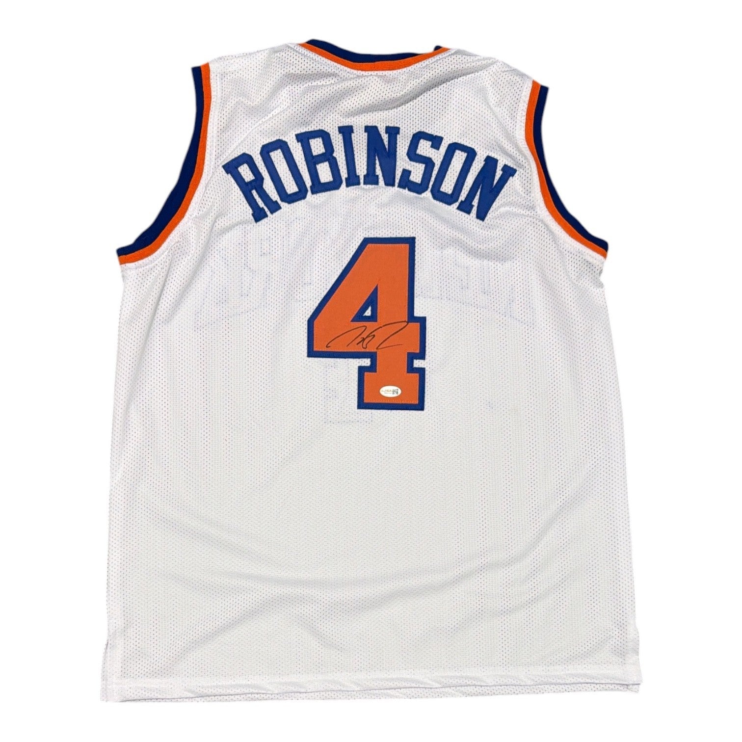 Nate Robinson Signed New York Knicks Custom Jersey w/ 3x Dunk Champ JSA Wit COA0