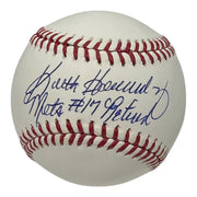 Keith Hernandez Signed Autographed ROMLB Baseball w/ Mets #17 Retired JSA COA0