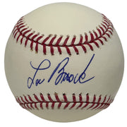 Lou Brock Signed Autographed ROMLB Baseball JSA COA St Louis Cardinals0