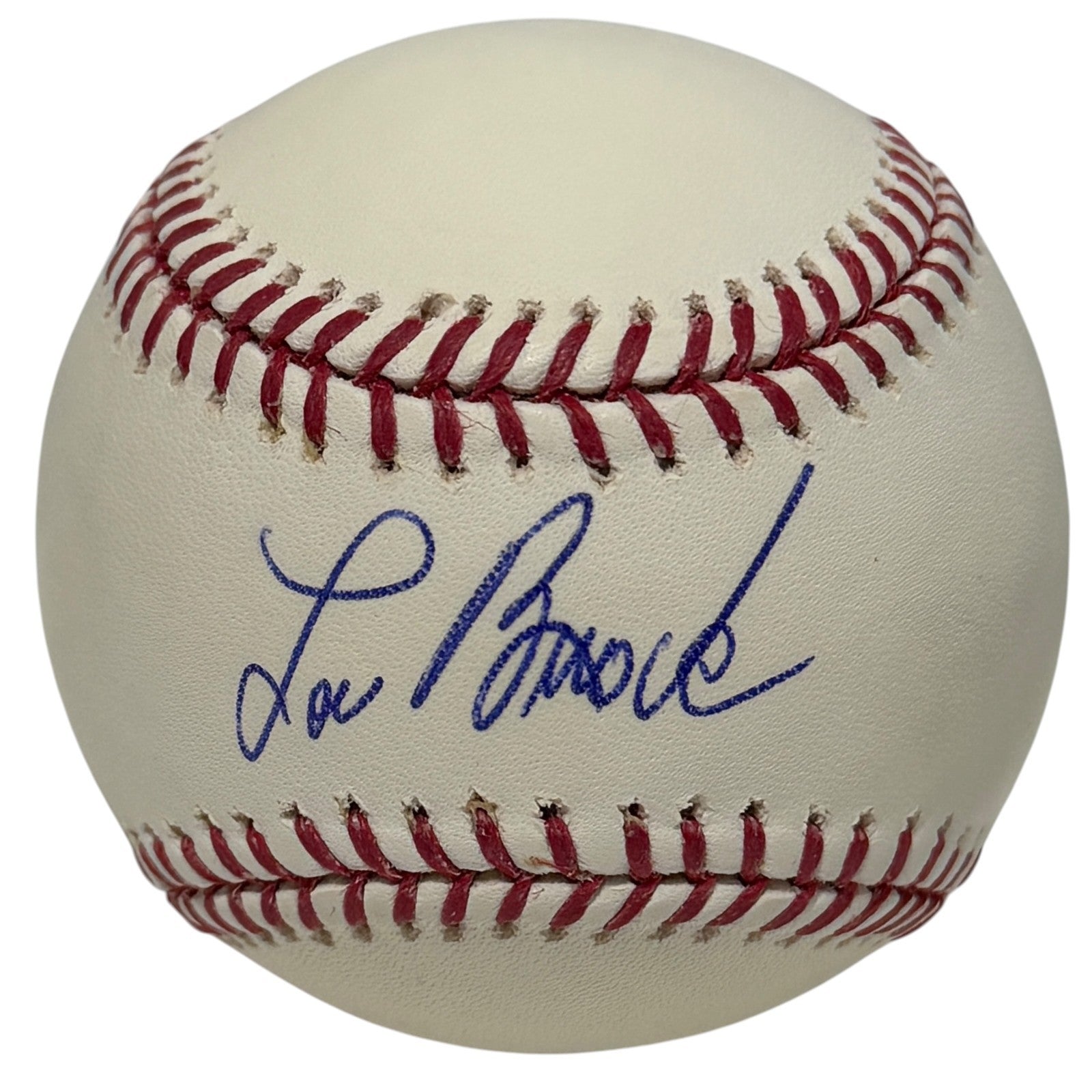 Lou Brock Signed Autographed ROMLB Baseball JSA COA St Louis Cardinals0