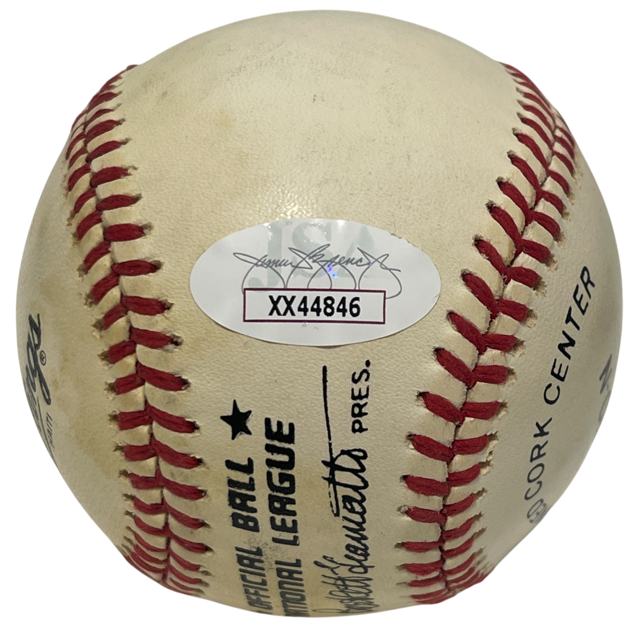 U.S. President Richard Nixon Signed Autographed Rawlings ONL Baseball JSA LOA A5