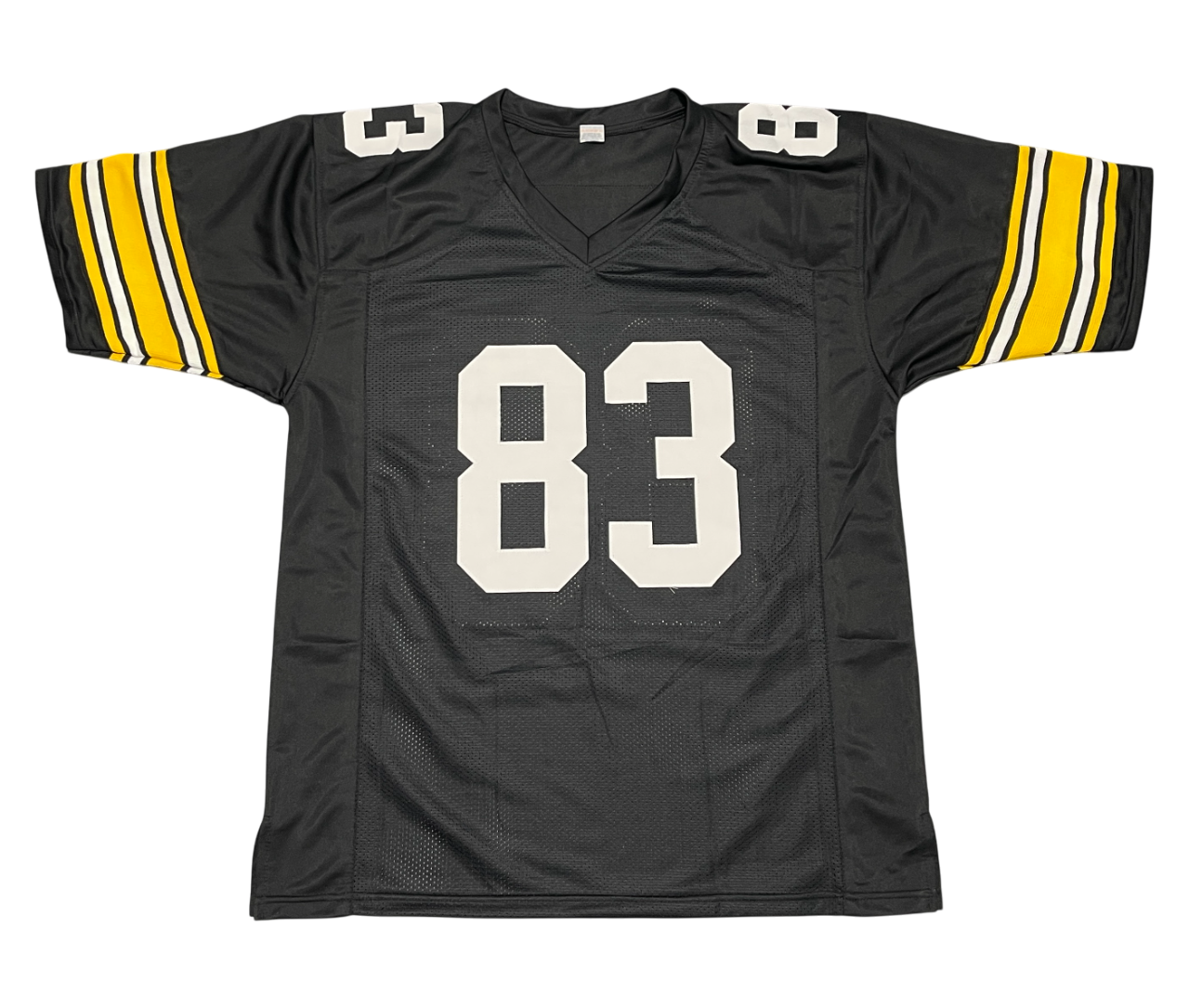 Louis Lipps Signed Pittsburgh Steelers Custom Jersey Beckett Witness BAS COA2