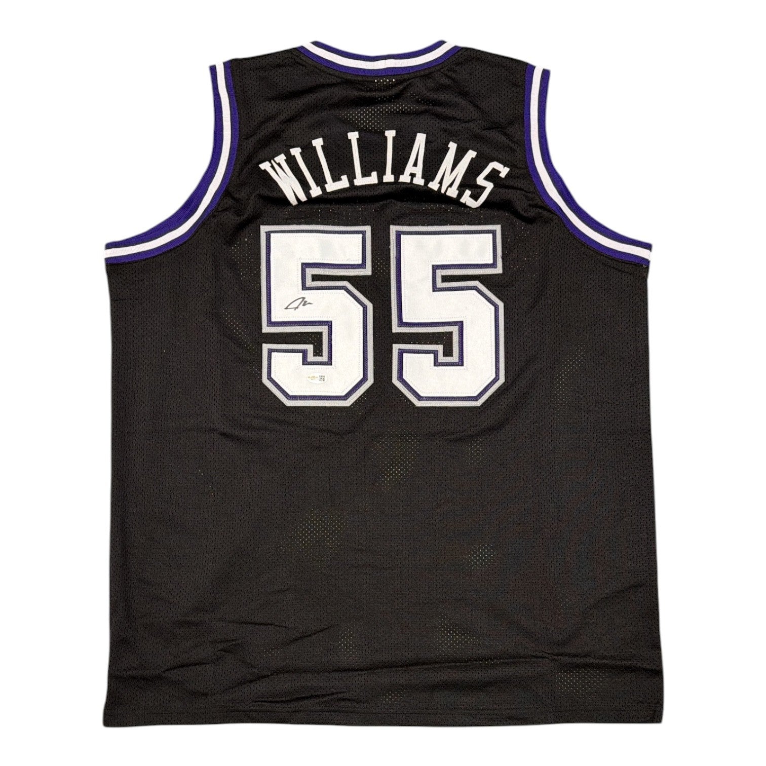 Jason Williams Signed Sacramento Kings Custom Jersey JSA Witness COA0