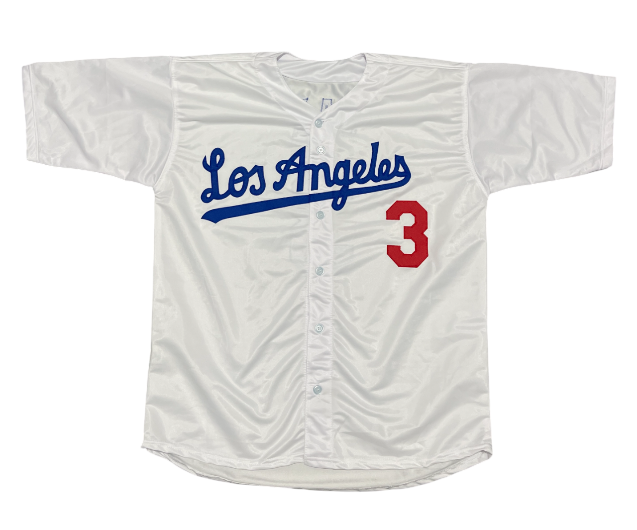 Steve Sax Signed Los Angeles Dodgers Custom Jersey w 82 NL ROY Beckett W BAS COA2