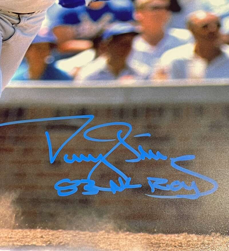 Darryl Strawberry Signed Autographed 16x20 Photo w/ 83 NL ROY JSA COA Mets1