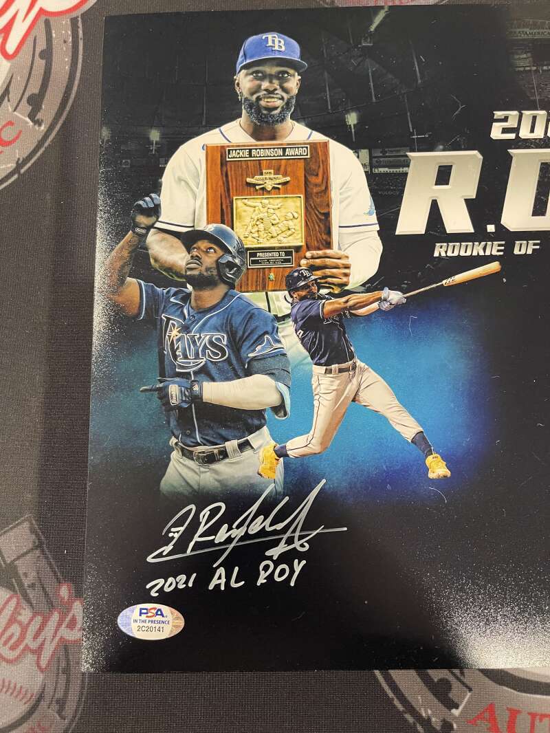 Randy Arozarena Jonathan India Dual Signed 11x14 Photo PSA ITP COA 1