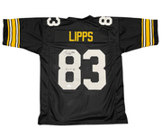 Louis Lipps Signed Pittsburgh Steelers Custom Jersey w/ ROY 84 Beckett W BAS COA0
