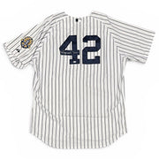 Mariano Rivera Signed NY Yankees Majestic Jersey w/ Retirement Patch STEINER COA0