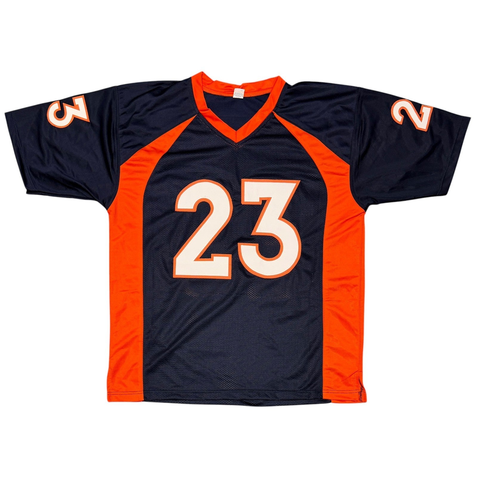 Willis McGahee Signed Autographed Denver Broncos Custom Jersey JSA Witness COA2